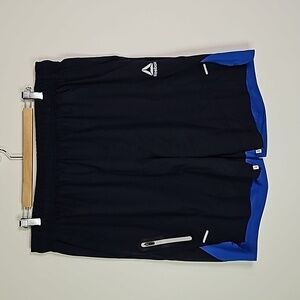 Reebok XL blue slim reflective athletic shirts